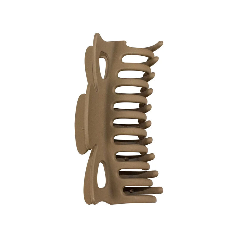 Mae Jumbo Grip Claw - Matte Tan image number 1